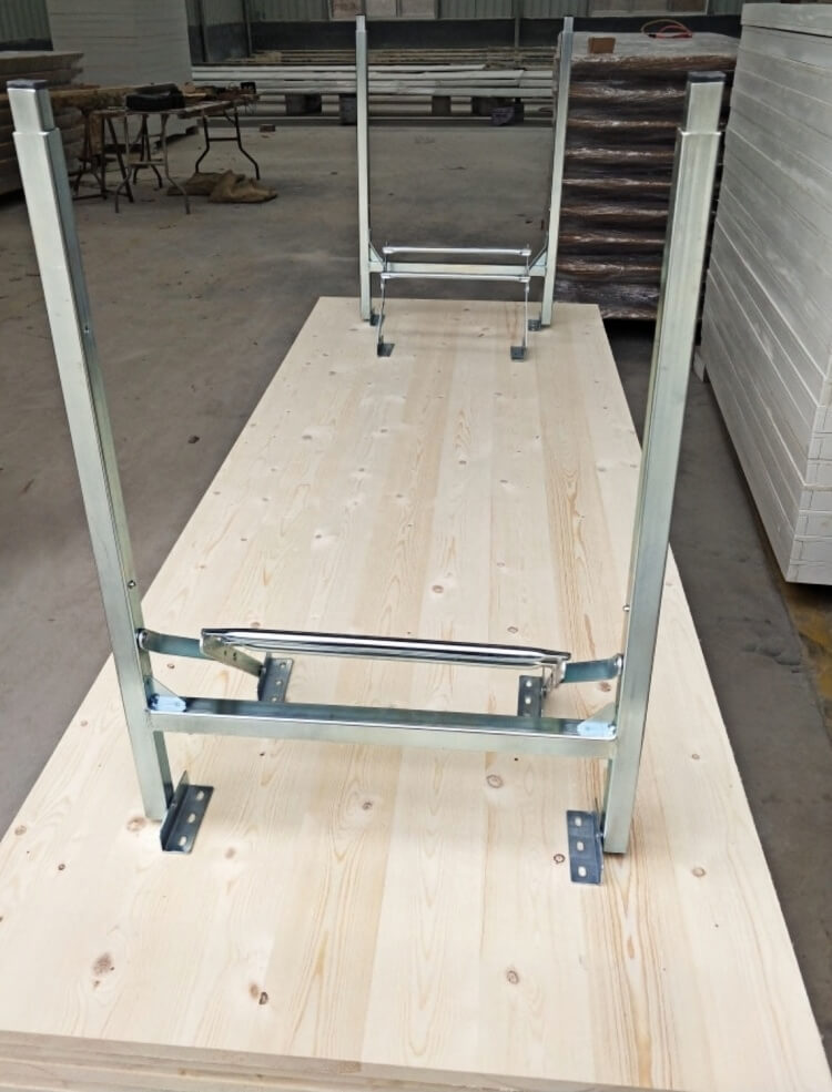 wooden folding table for weddings