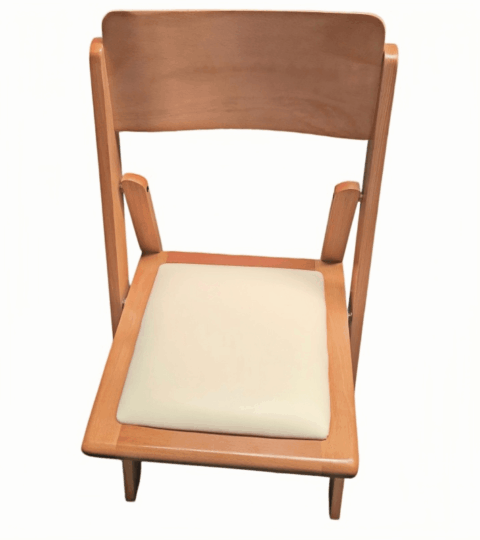 Wooden Folding Chair With Cushion Wholesale