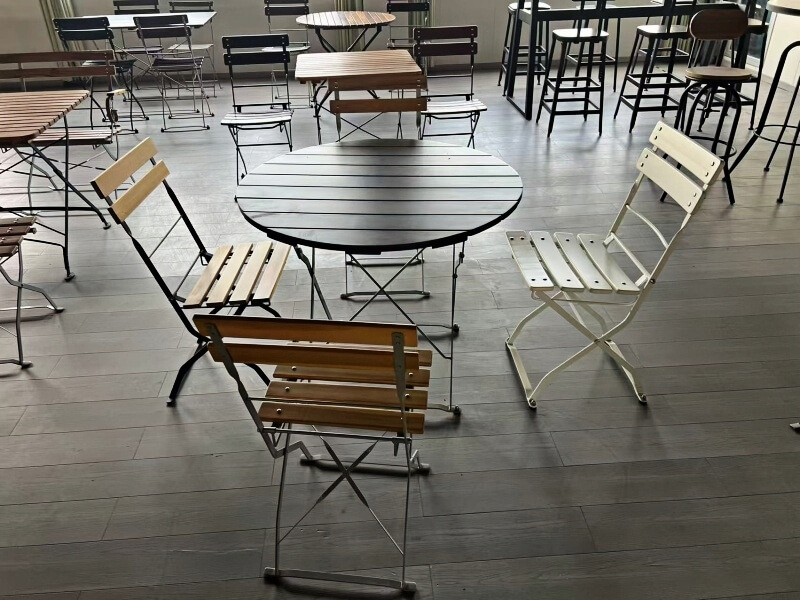 farmhouse wood metal chair