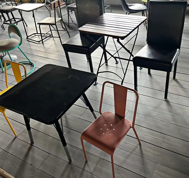 farmhouse wood metal furniture