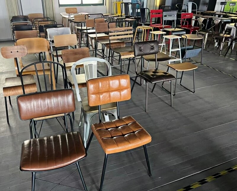 iron wood furniture