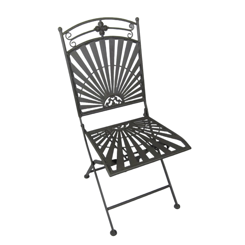 metal bistro chair