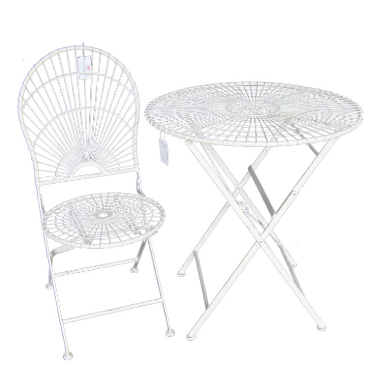 metal patio chair