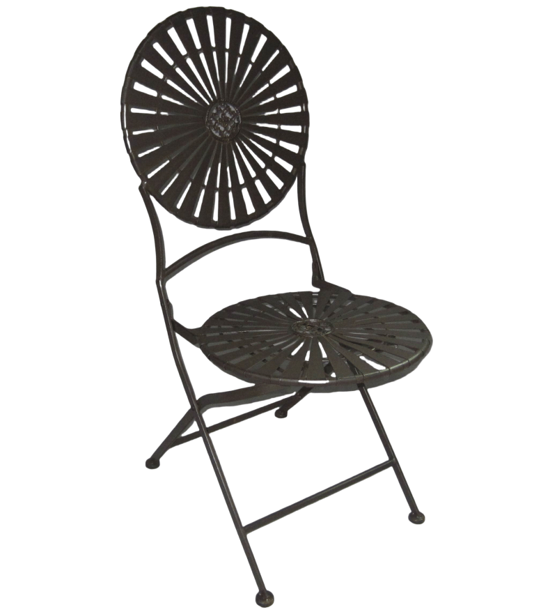 powder coated metal chair
