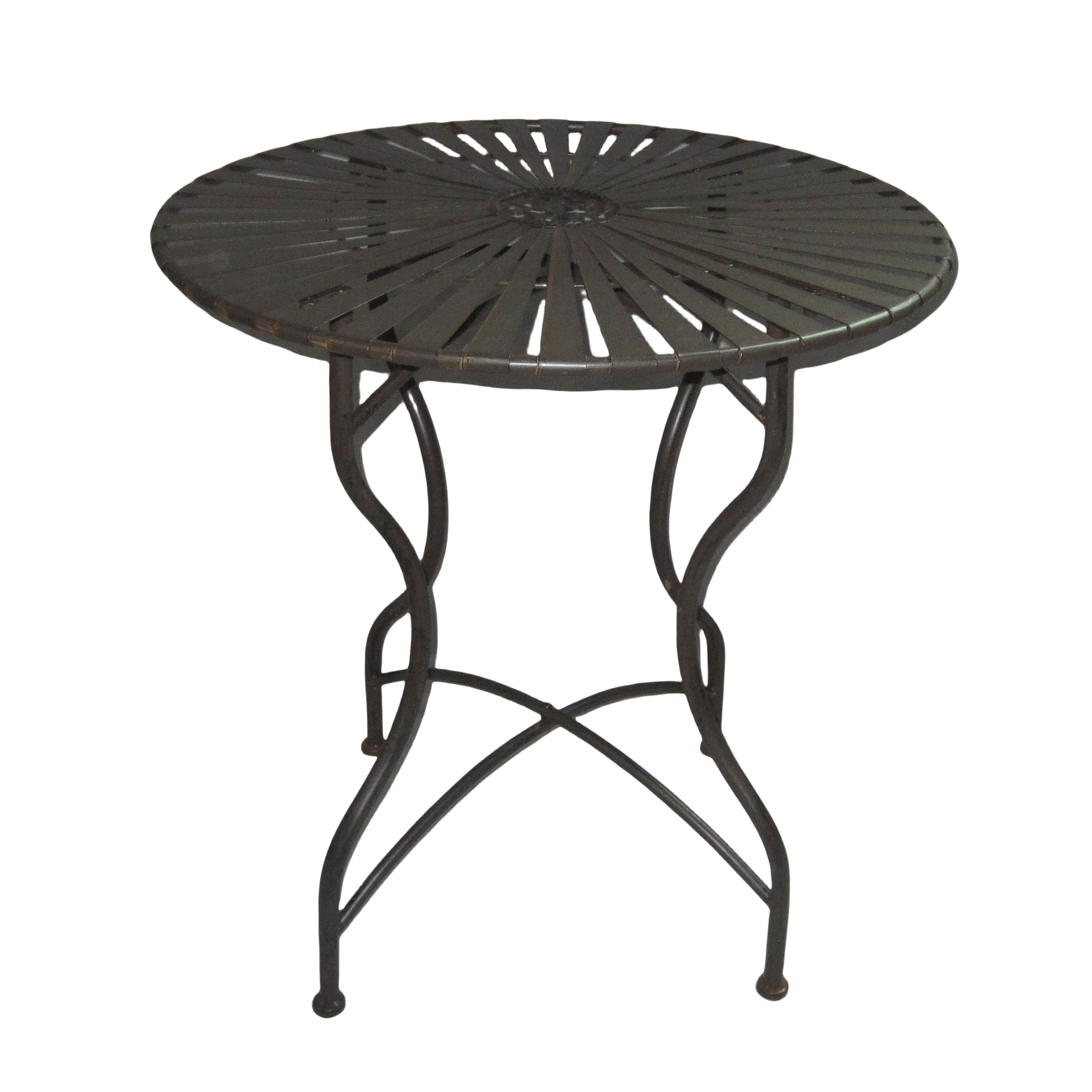 wrought iron chair