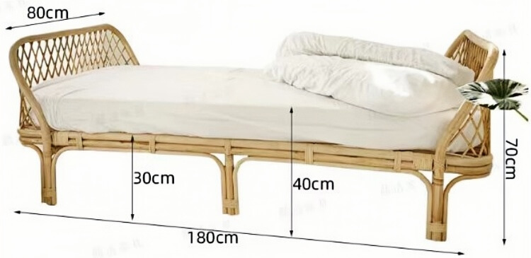 Cane Bed Frame