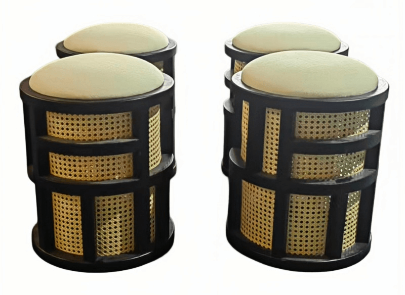 Fabric Ottoman