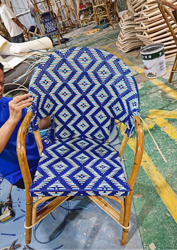 French Style Rattan Chair