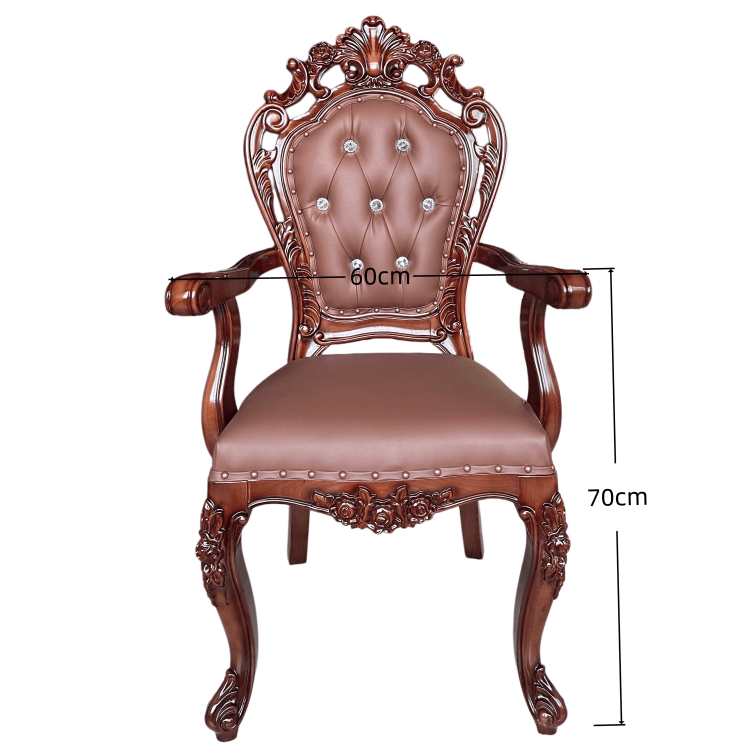 carved-wood-throne-chair size