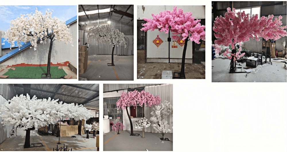 Faux Cherry Blossom Tree