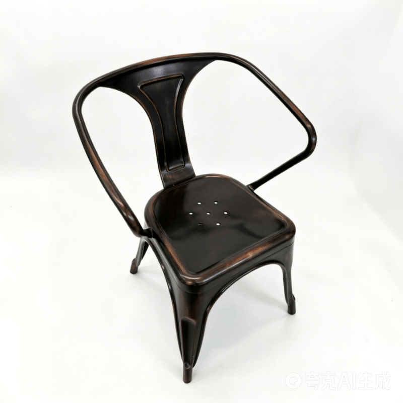 Resin Tolix Style Armchair - Image 3