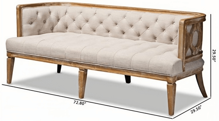 Tufted Upholstered Sofa