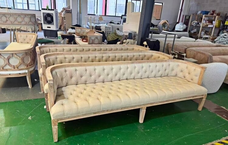 Wooden Frame Sofa