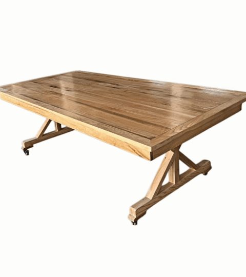 commercial-solid-wood-dining-table