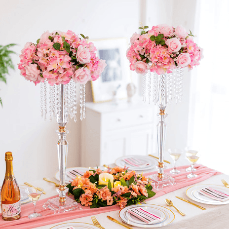 Acrylic Wedding Table Decor
