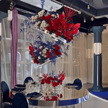 Flower Display Structure
