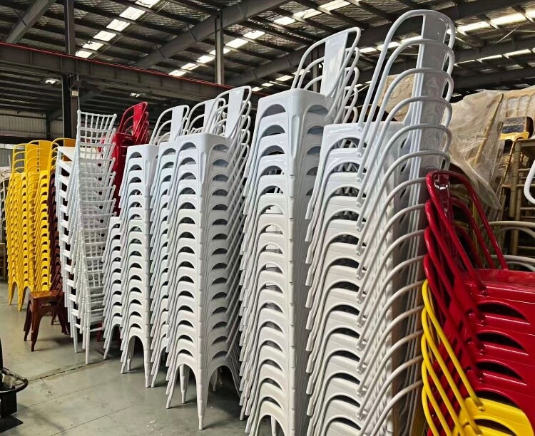 Resin Tolix Style Chair