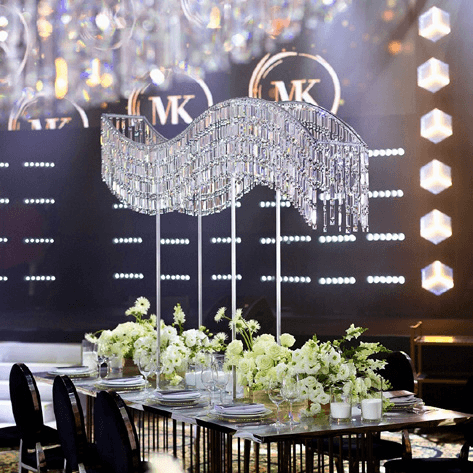 Tall Banquet Centerpieces