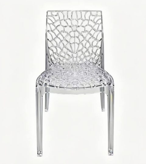 Transparent Web Pattern Chair