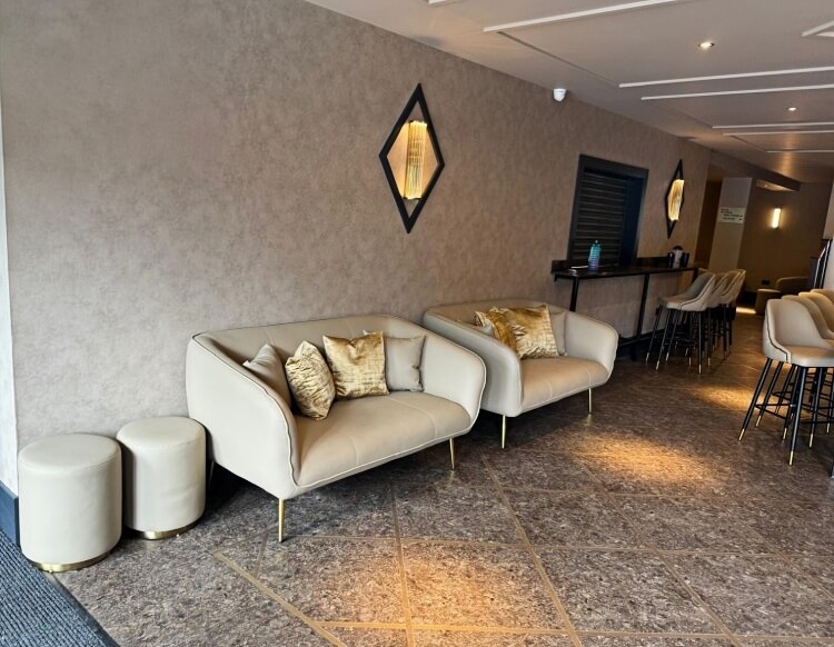 hotel sofa