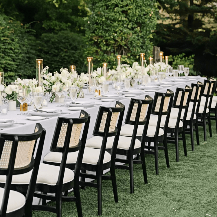 Cane Back Event Chair