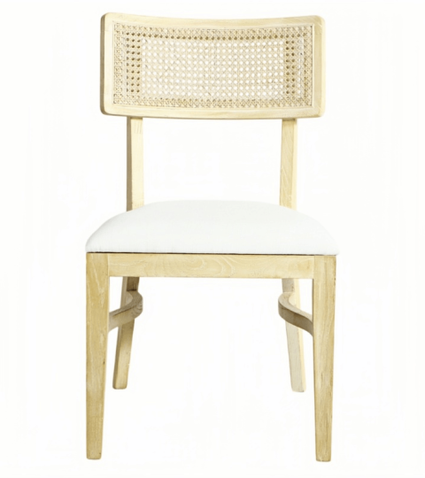 Cane Back Wooden Chair