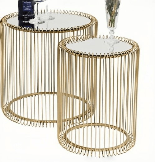 commercial metal side tables