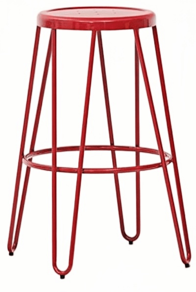 custom color wire chairs
