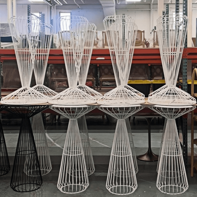 decorative wire table