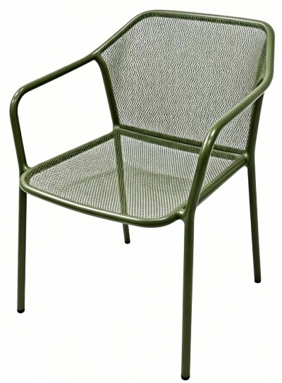 fan back wire chair