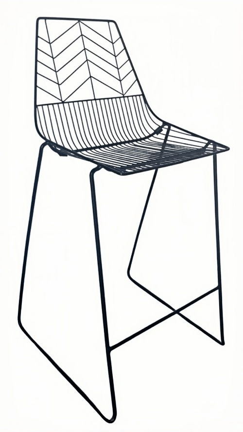 iron wire chair supplier
