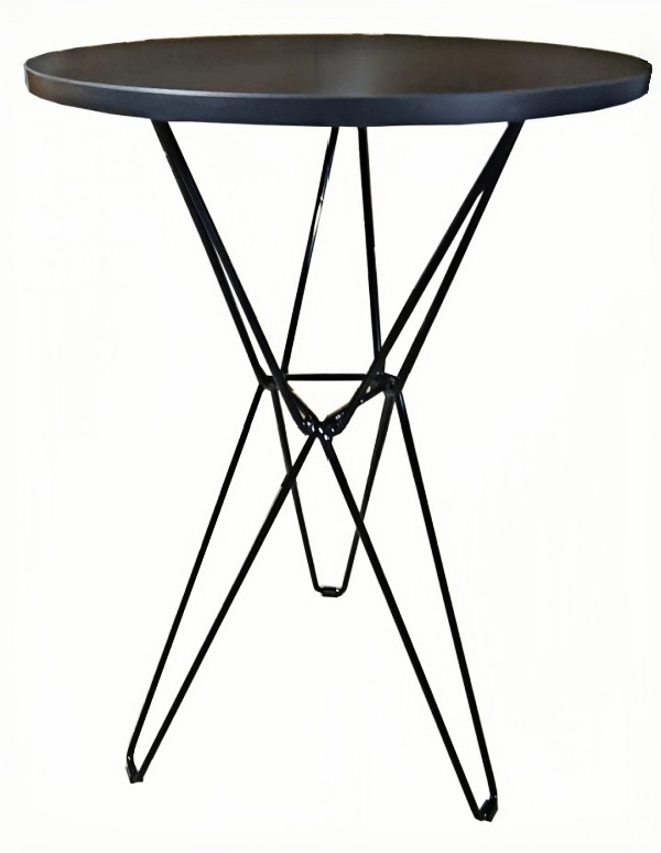 metal wire accent table