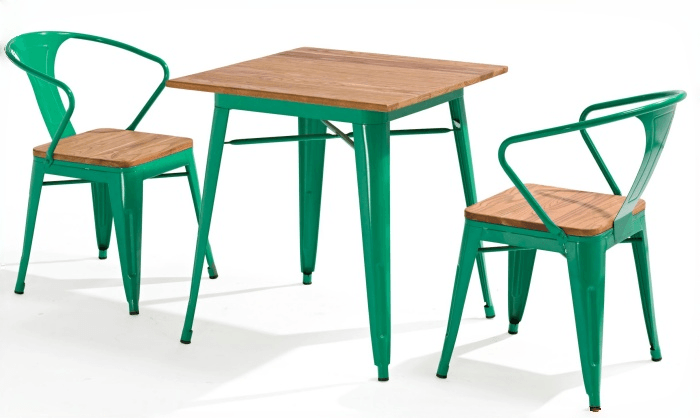 metal wire cafe seating