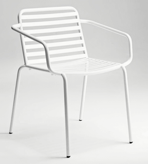metal wire statement chair