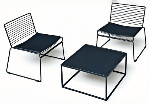 modern steel wire seating