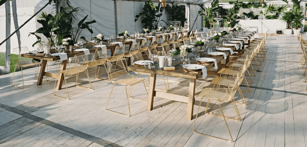 steel wire side seating