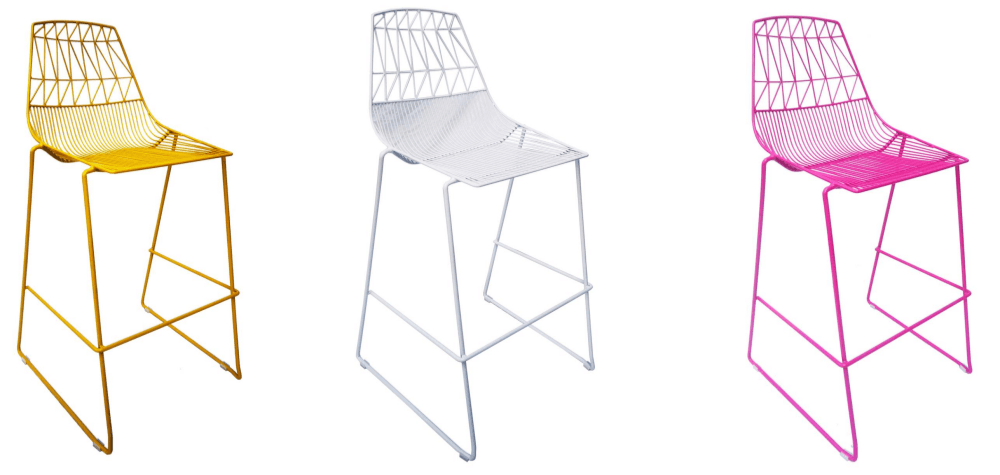 wire cantilever chair