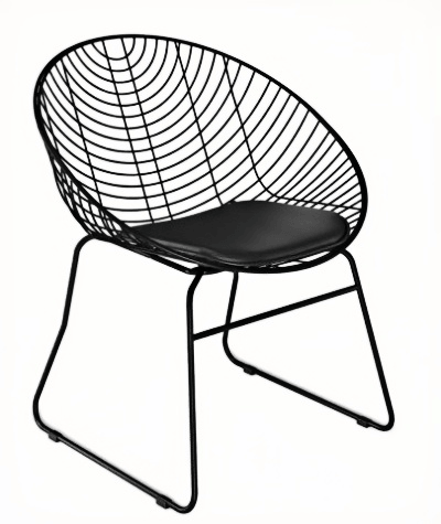 wire dining seat