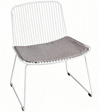 wire outline dining chair