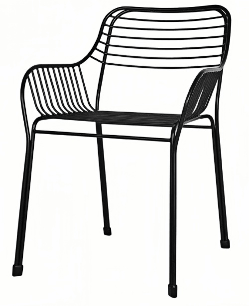 wire silhouette chair